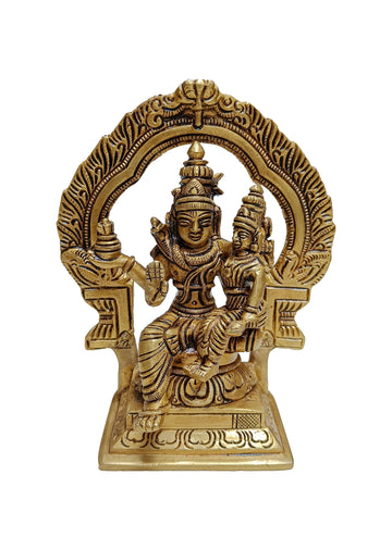 Brass Swarna Akarshana Bhairava Idol