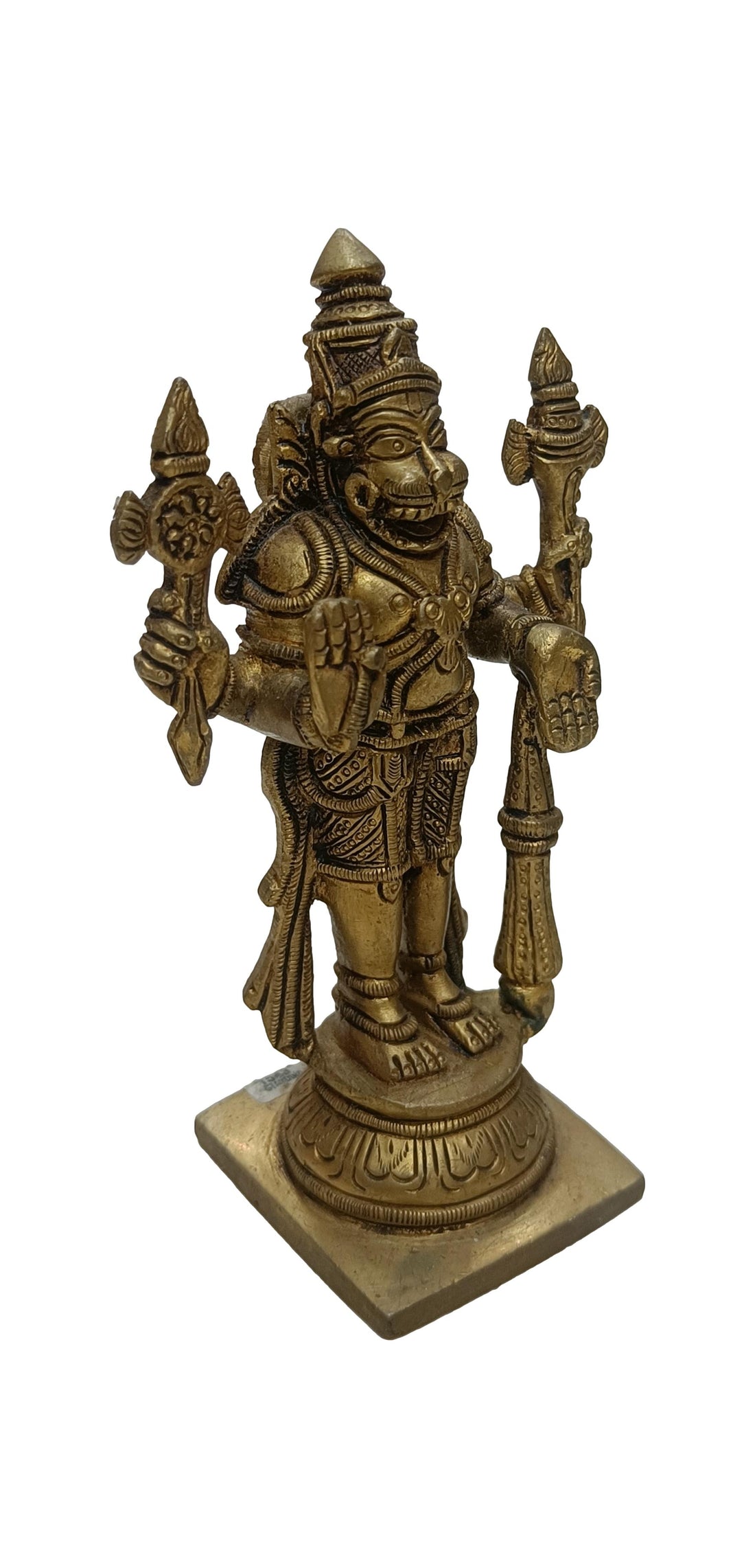 Brass Standing Narasimha Idol