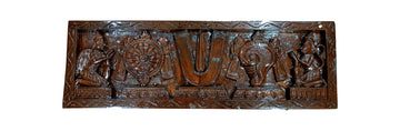 Wooden Vadakalai Tiruman Wall Hanging