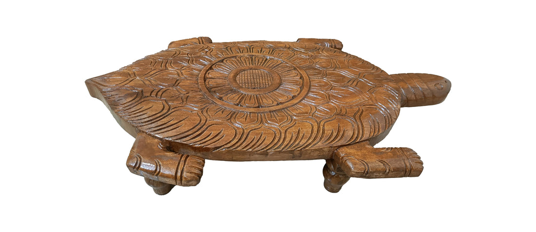 Koormasanam/Tortoise Shaped Bench/Wooden Stand