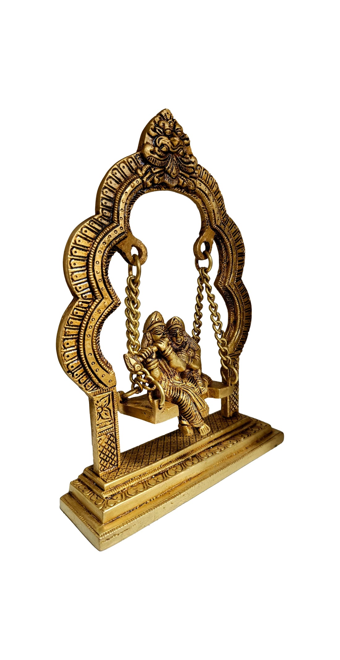 Brass Radha Krishna Swing Jhula