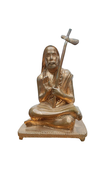 Kanchi Maha Periyavar Panchalogam Idol - 5 Inches