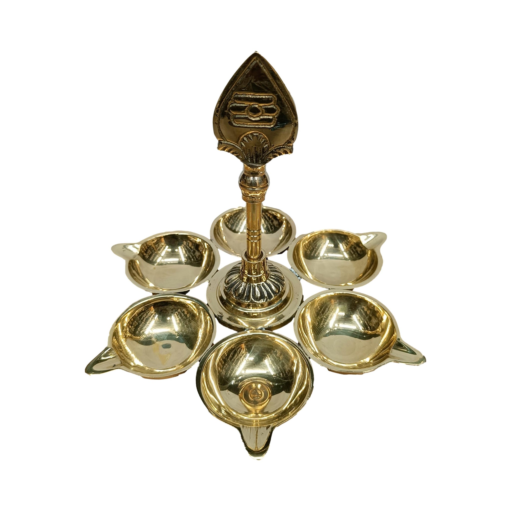 Brass Murugan Vel Vilakku