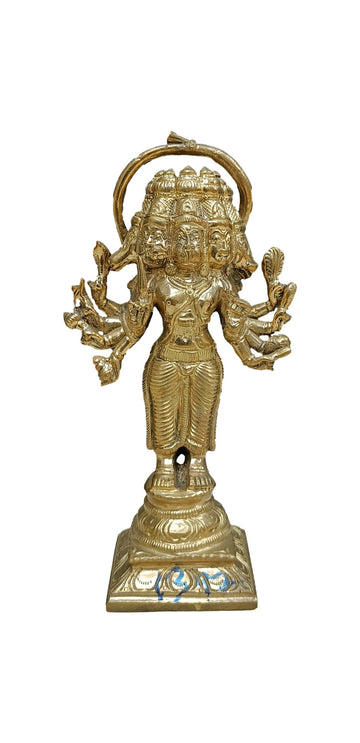 Panchamukha Hanuman Staue Panchalogam-6.5 inches