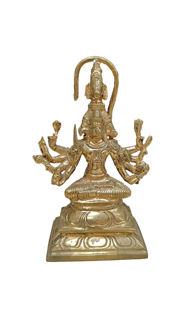 Sri Panchamukha Hanuman Staue Panchalogam