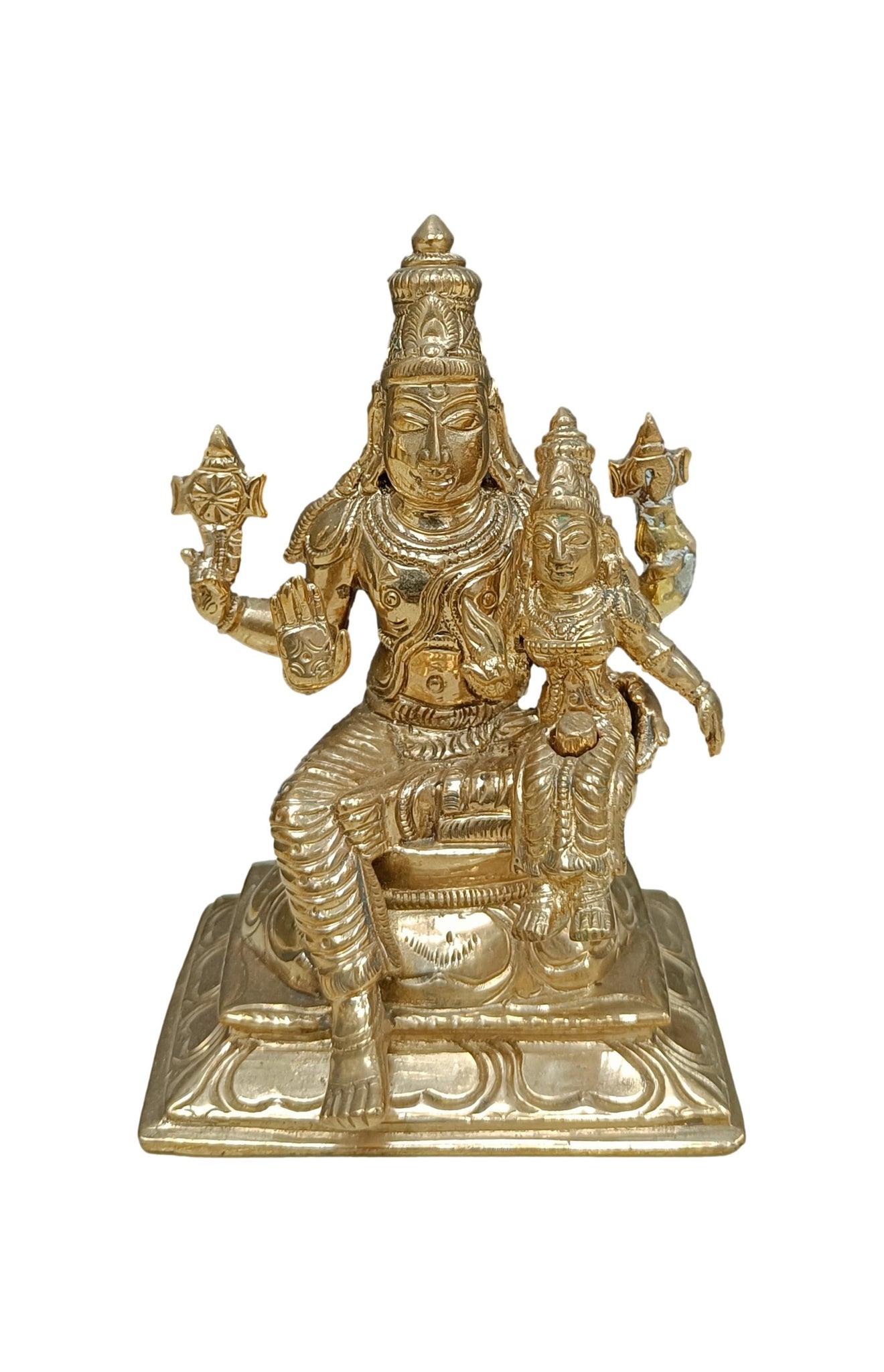 Sri Lakshmi Narayana Panchalogam Idol