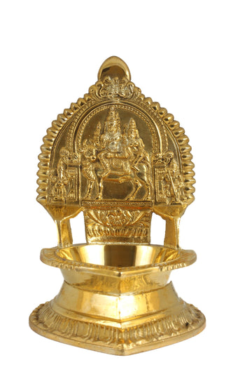 Brass Pradosha Moorthy Lamp