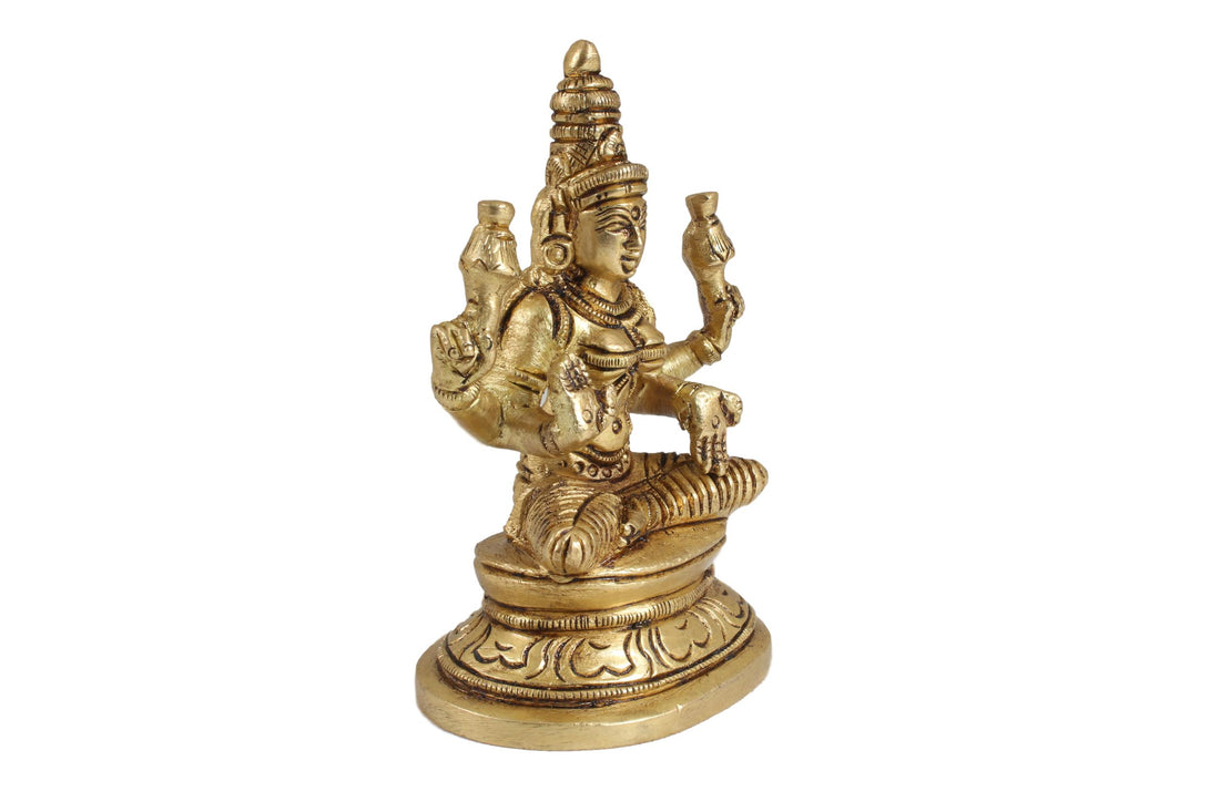 Brass Sri MahaLakshmi