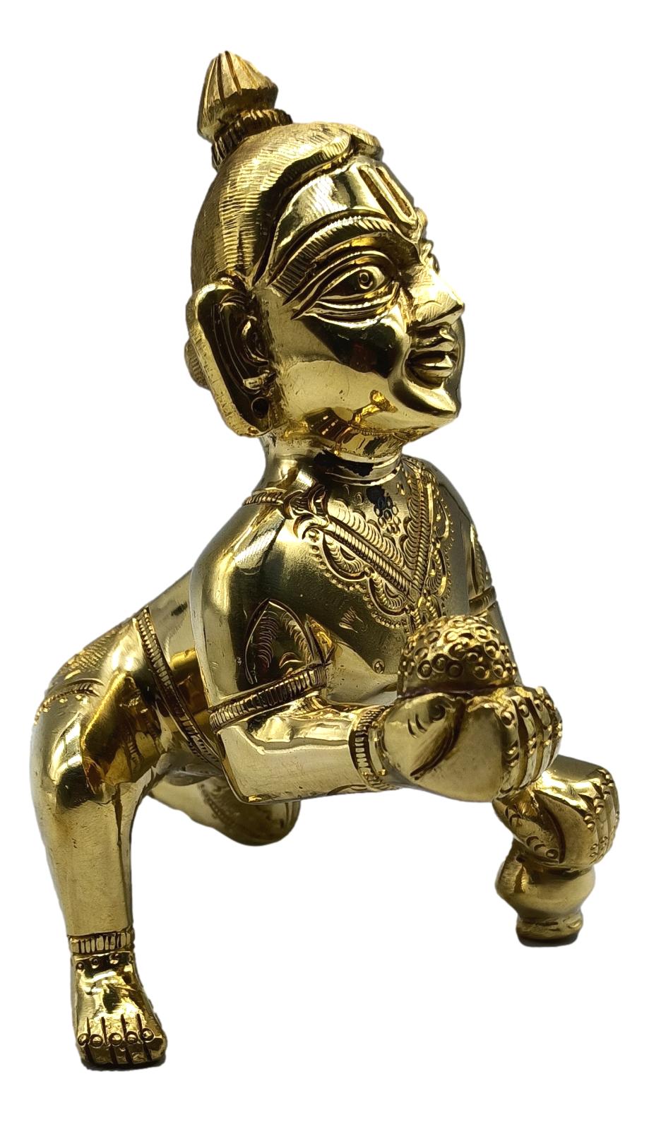 Brass Laddu Gopal