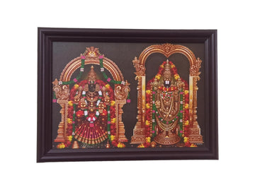 Tirupathi Venkateshwa Perumal Padmavathi Thayar Photo Frame