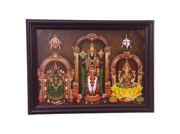 Srinivasa Perumal Padmavathi Thayar And Lakshmi Photo Frame