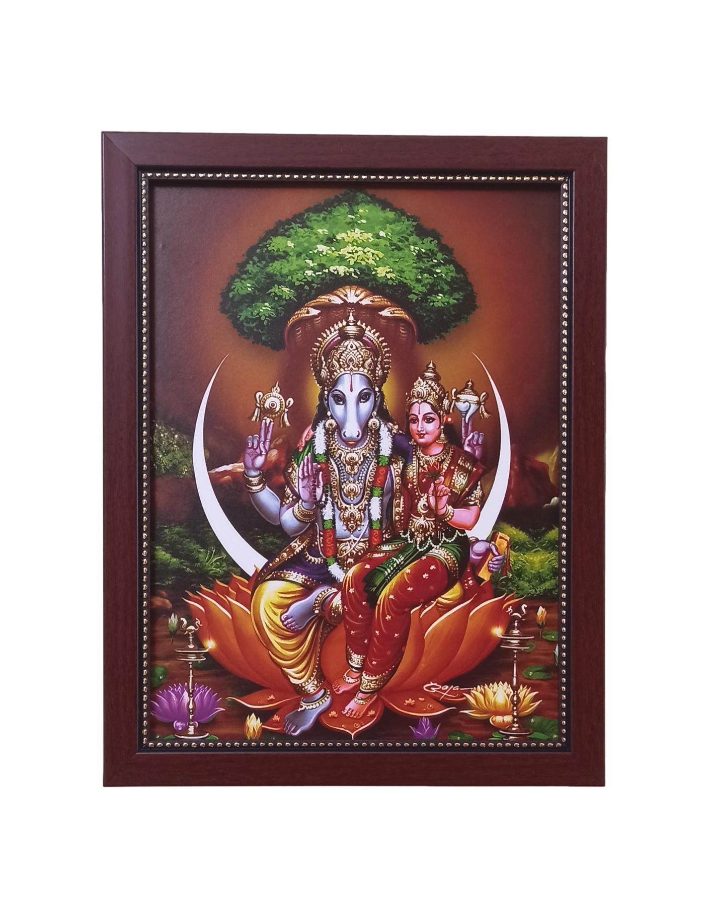 Sri Lakshmi Hayagrver Photo Frame
