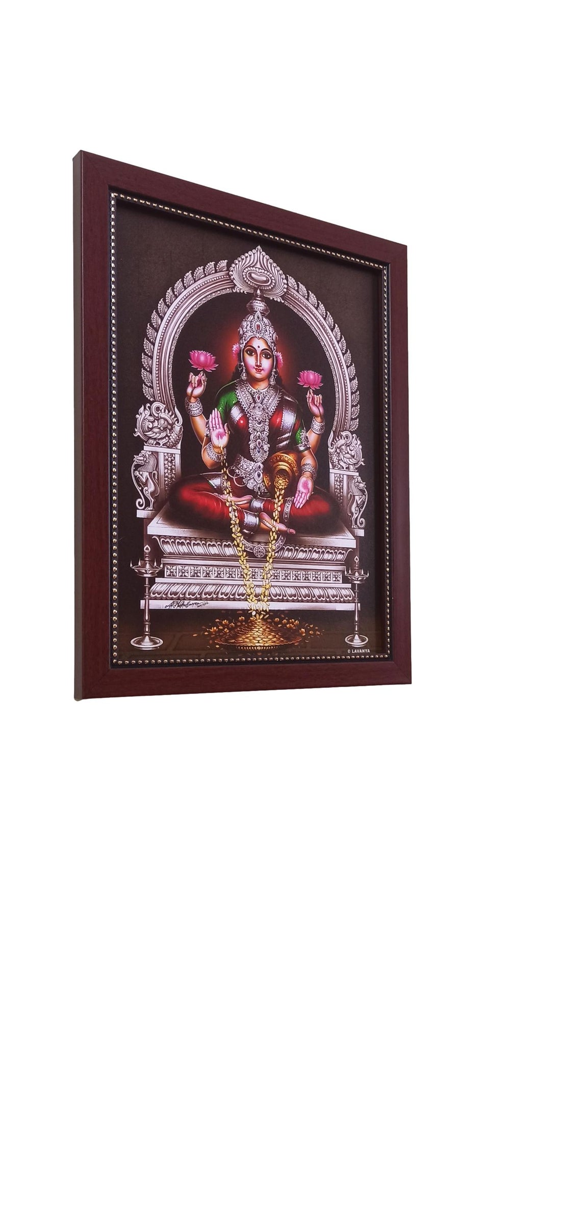 Sri Mahalakshmi Photo Frame