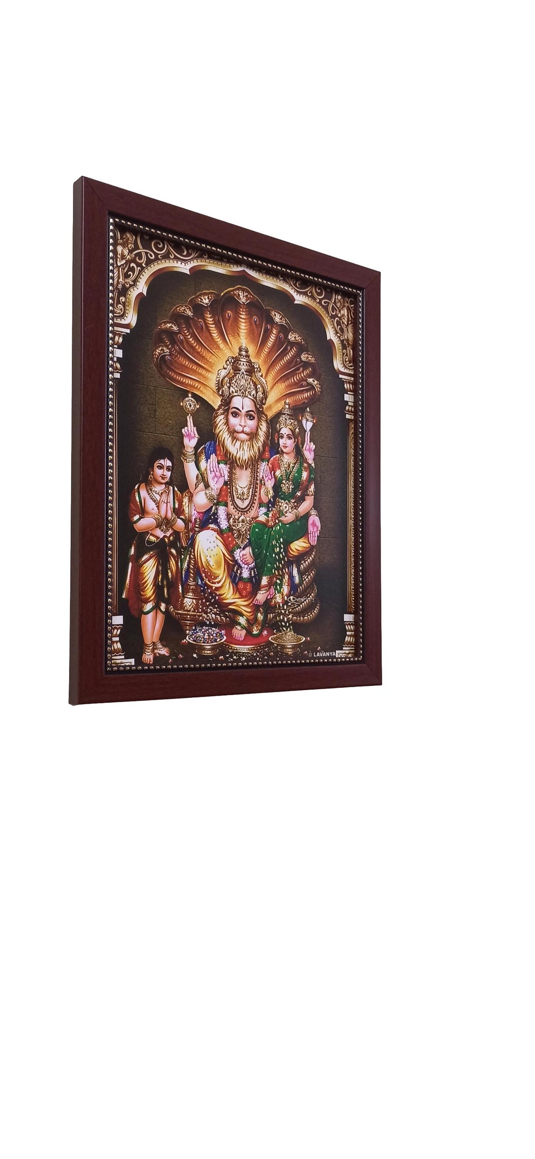 Sri Lakshmi Narasimhar And Pragalad Photo Frame