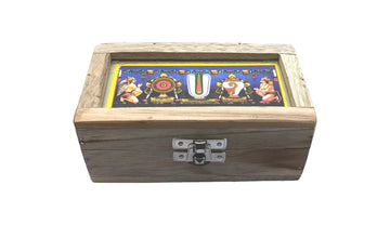 Wooden Vadakalai Tiruman Box