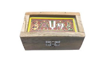 Wooden Thenkalai Thiruman Box