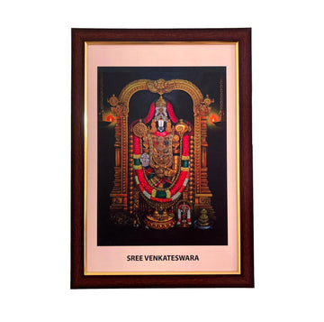 Tirupathi Venkateshwara Perumal Antiqe Photo Frame