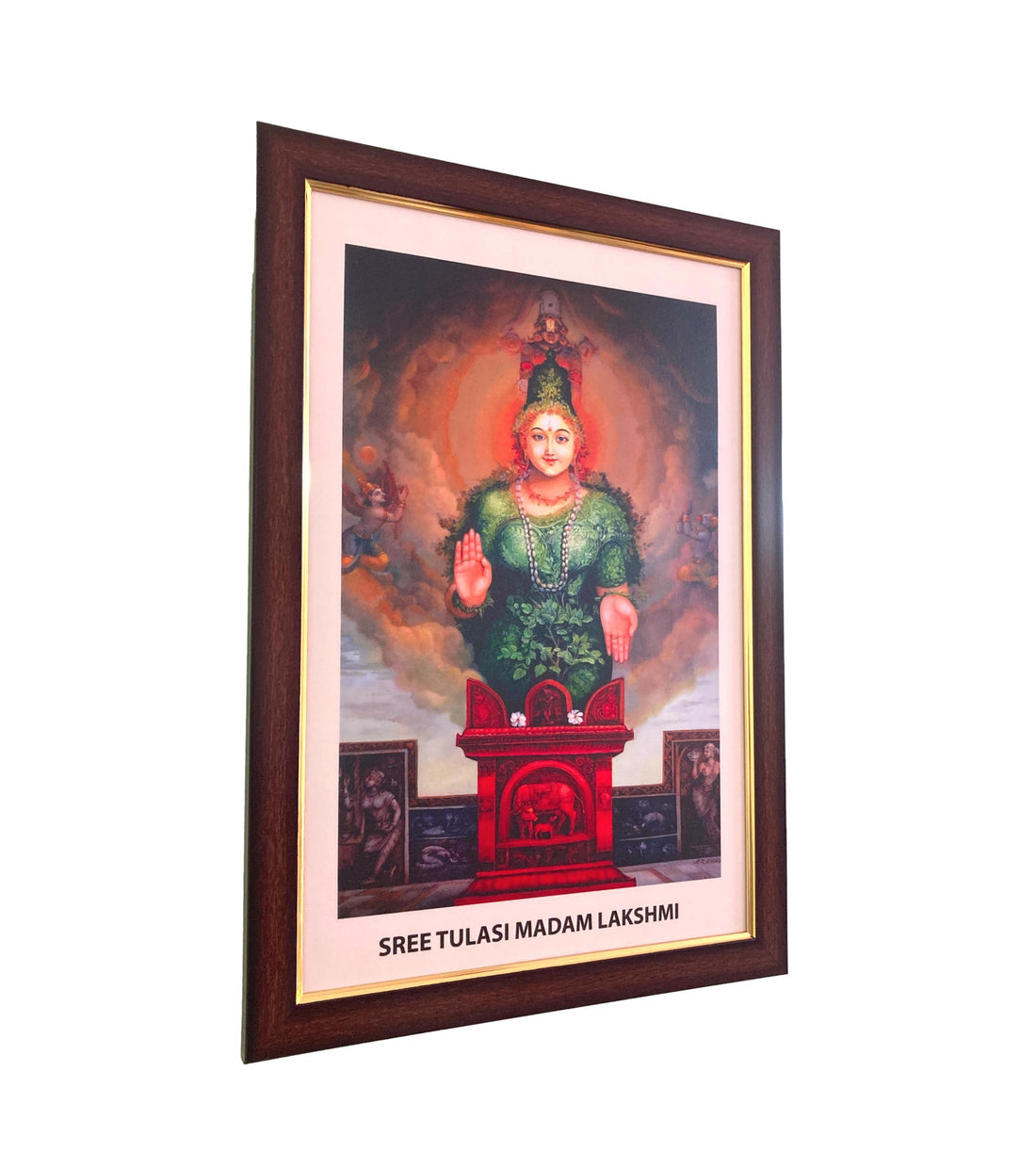 Sri Tulasi Madam Lakshmi Antiqe Photo Frame