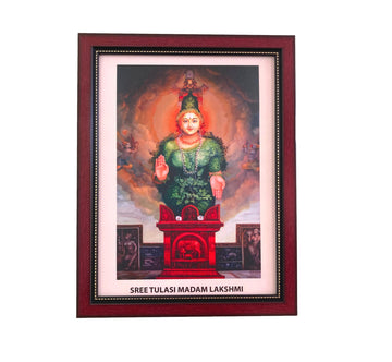 Sri Tulasi Madam Lakshmi Antiqe Photo Frame