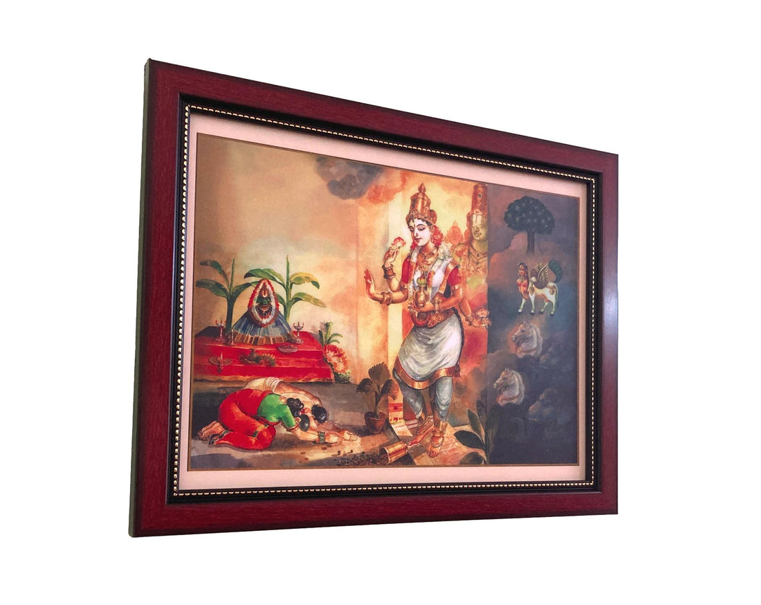 Grahalakshmi Antiqe Photo Frame