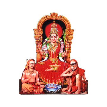 Kanchi Kamatchi Sankara and Periyava Photo Cut