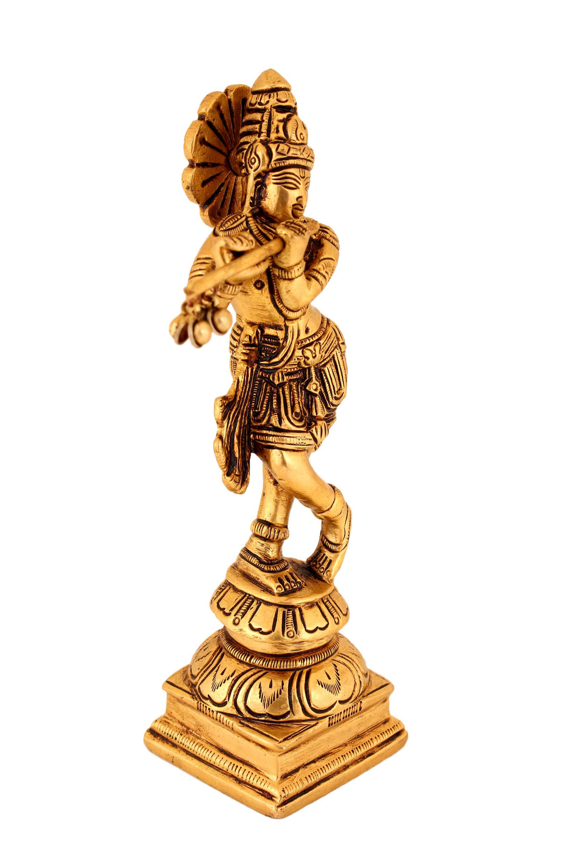 Brass Krishna Idol