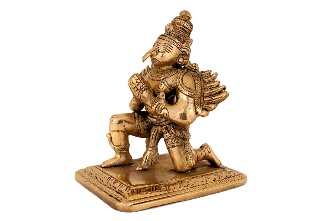 Brass Antiqe Garudan