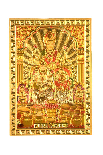 Sri Kubera Lakshmi Fridge Magnet