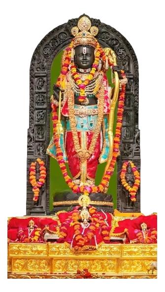 Sri Ram Lalla Photo Cutout