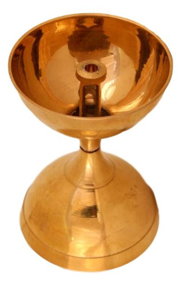 Nanda Deep Brass Diya Oil Lamp Pooja