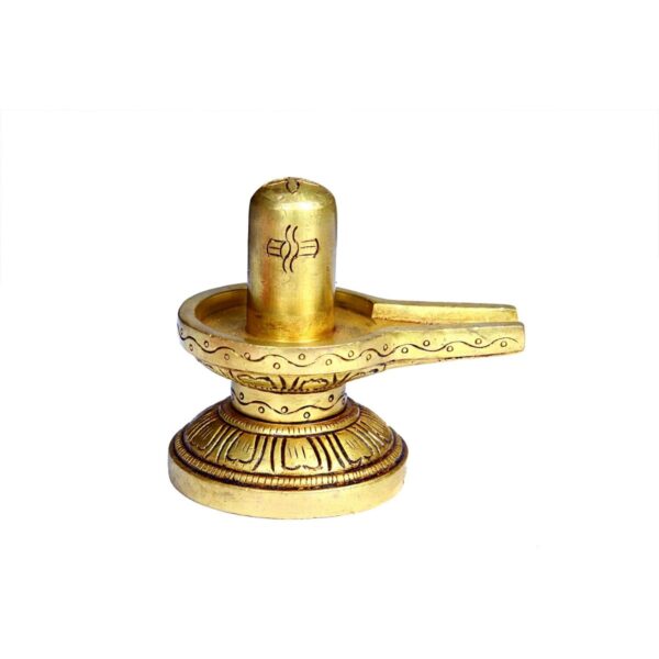 Brass Sivalingam Small