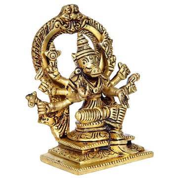 Brass Sri Varahi Amman With Tiruvachi