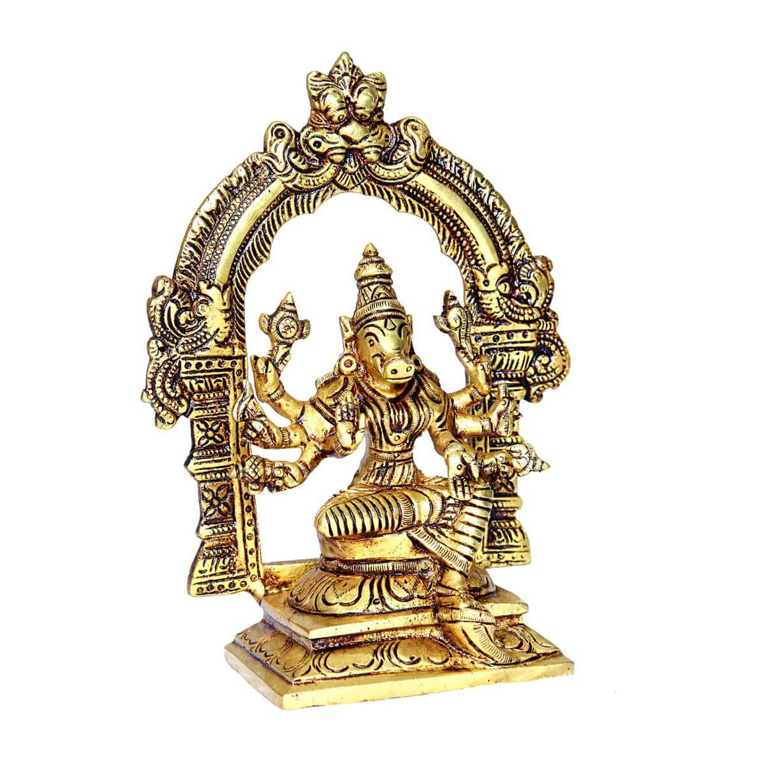 Brass Sri Varahi Amman With Tiruvachi Big