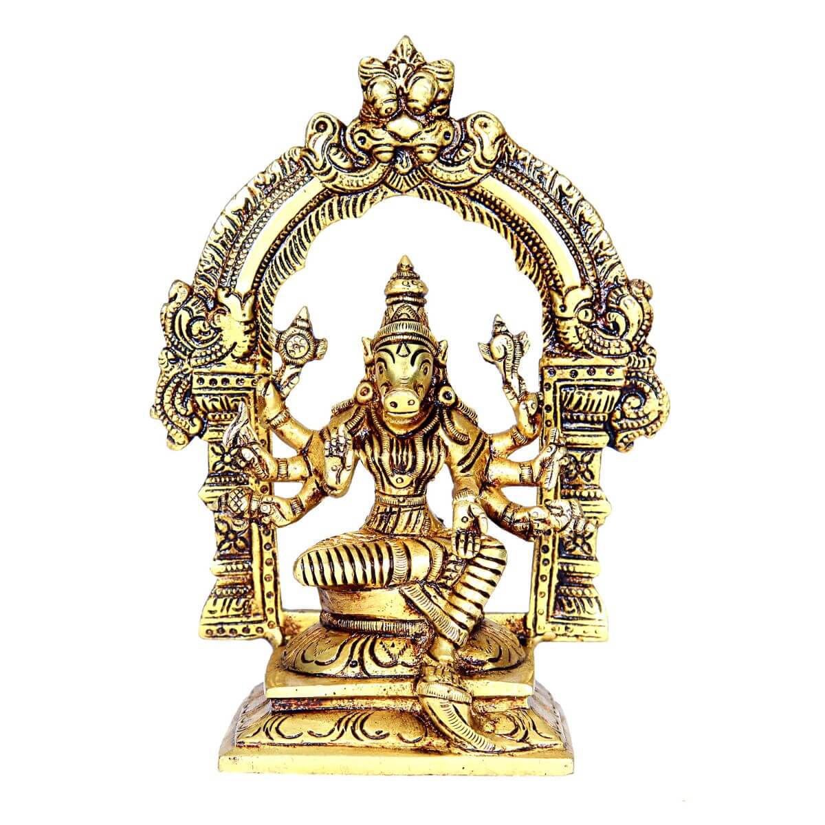 Brass Sri Varahi Amman With Tiruvachi Big