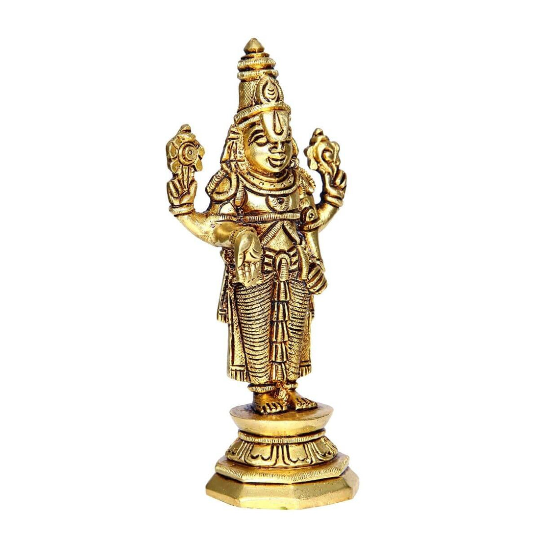 Tirupathi Perumal Statue Brass