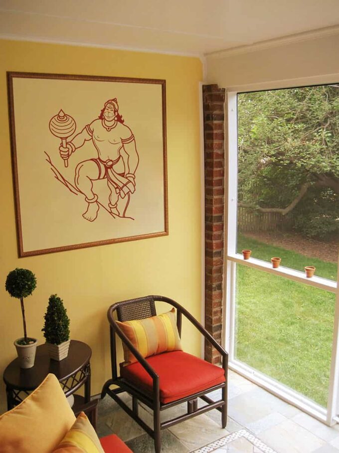 Mighty Hanuman Wall Sticker