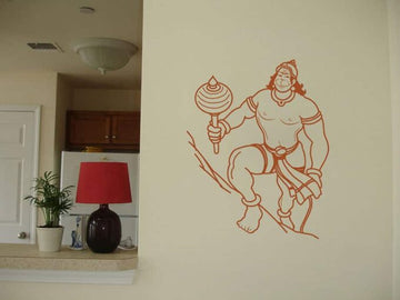 Mighty Hanuman Wall Sticker