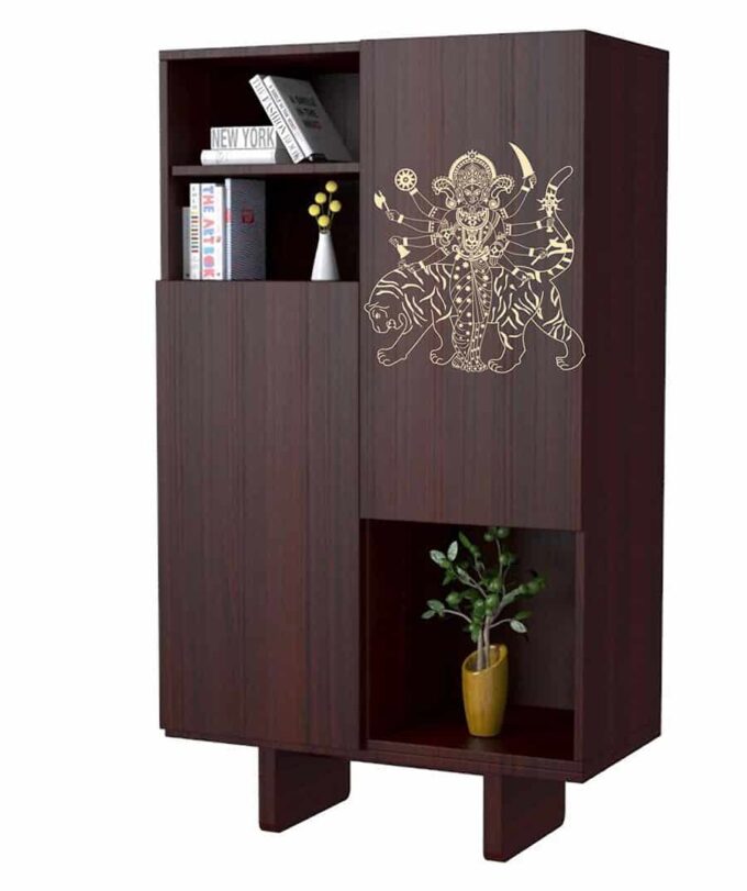 Durga with Tiger Wall Sticker