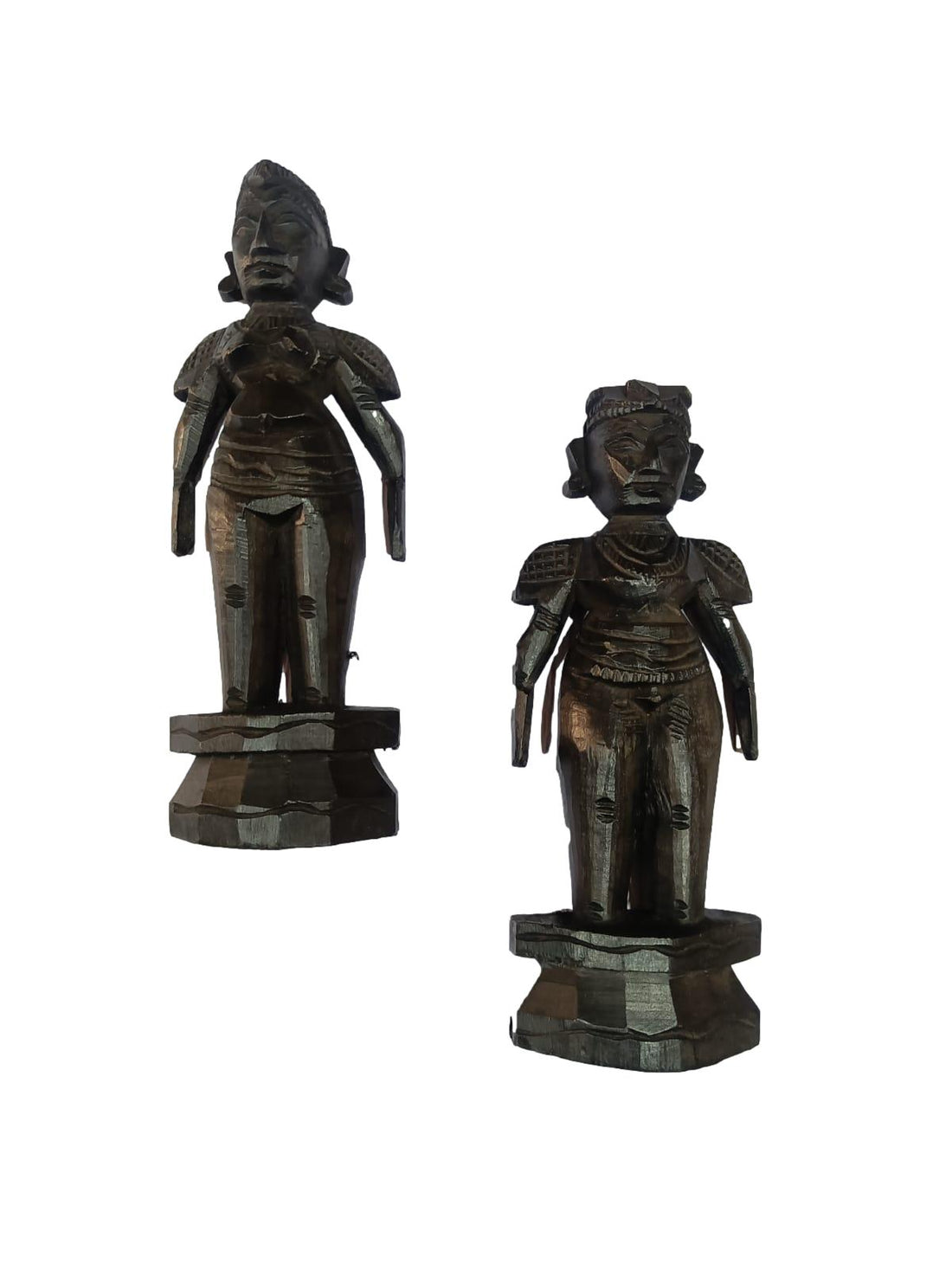 Marapachi Wooden Male and Female Pair Dolls