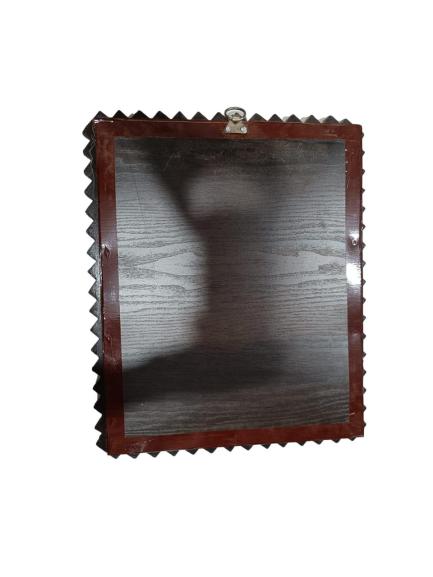 Tanjore Painting In Teak Wood Frame - Padmavathi Thayar (With Frame)