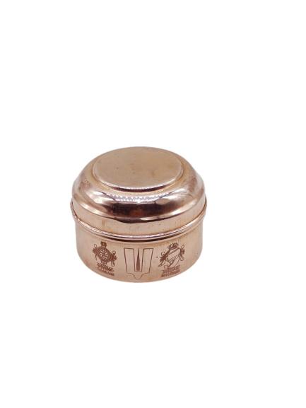 Copper Pooja Box Thenkalai Tiruman