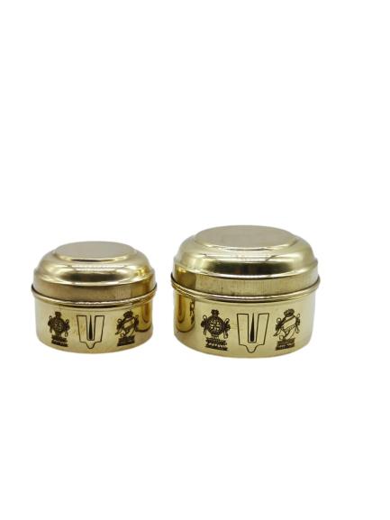 Brass Thenkalai Tiruman Pooja Box