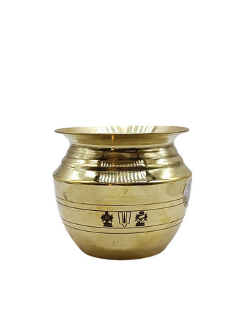 Thenkalai Tiruman Sombu Brass