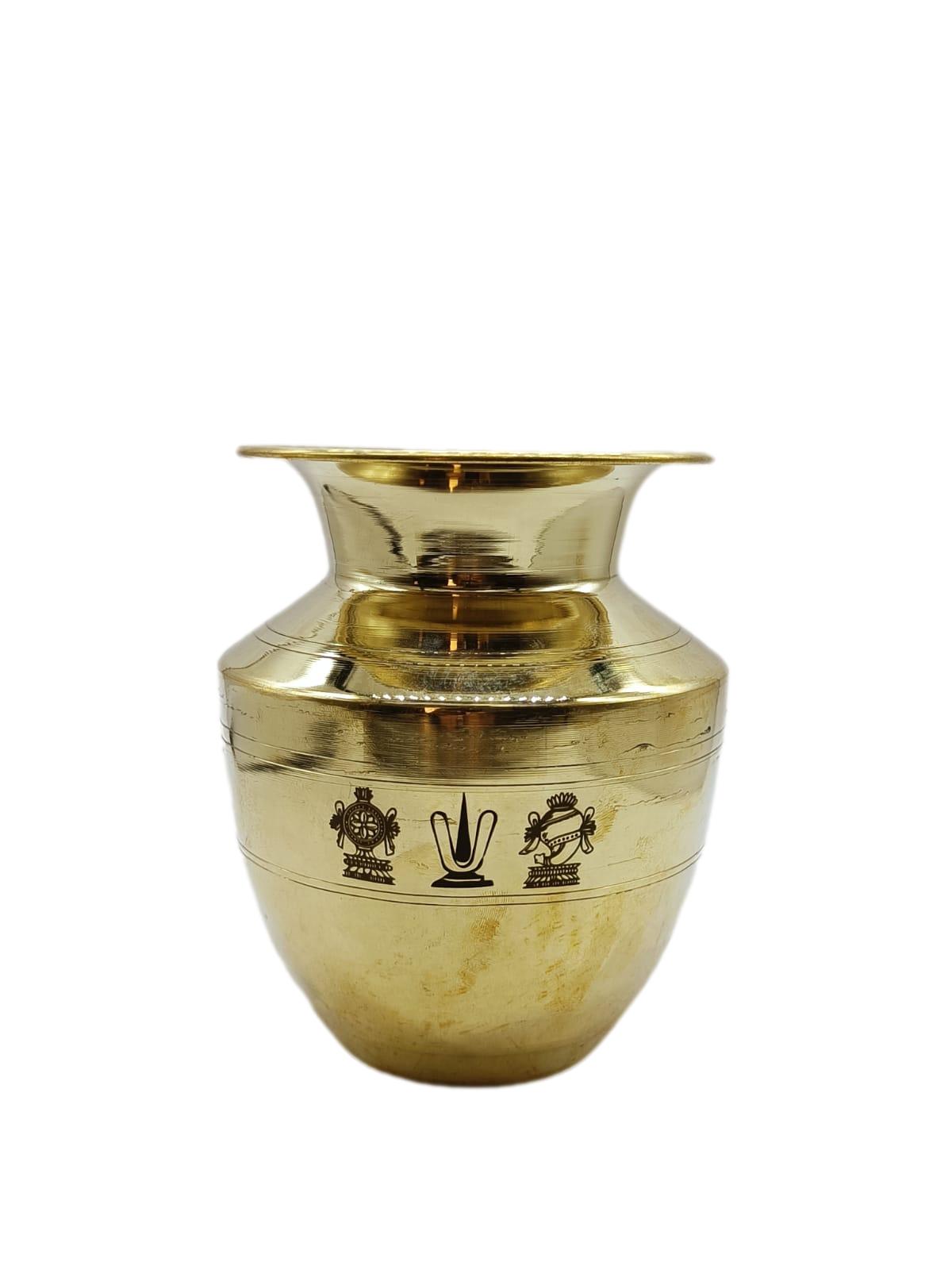Brass Iyengar Sombu Vadakalai