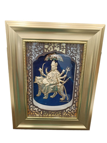 Sri Durga 24K Gold Leaf