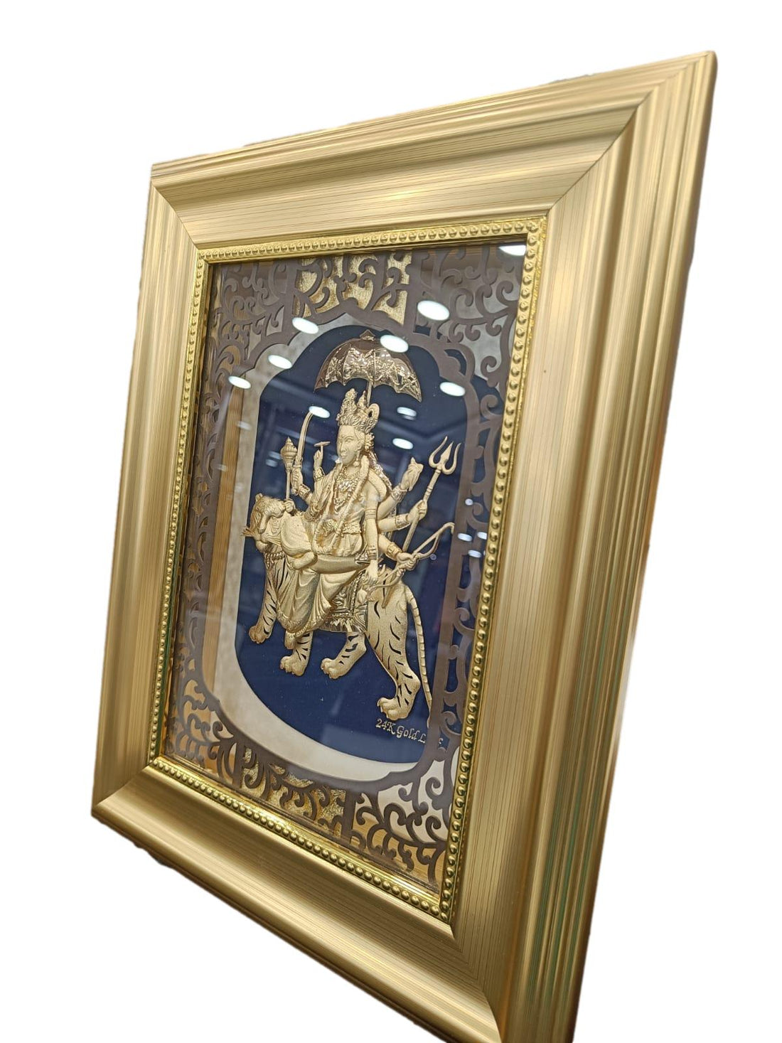 Sri Durga 24K Gold Leaf