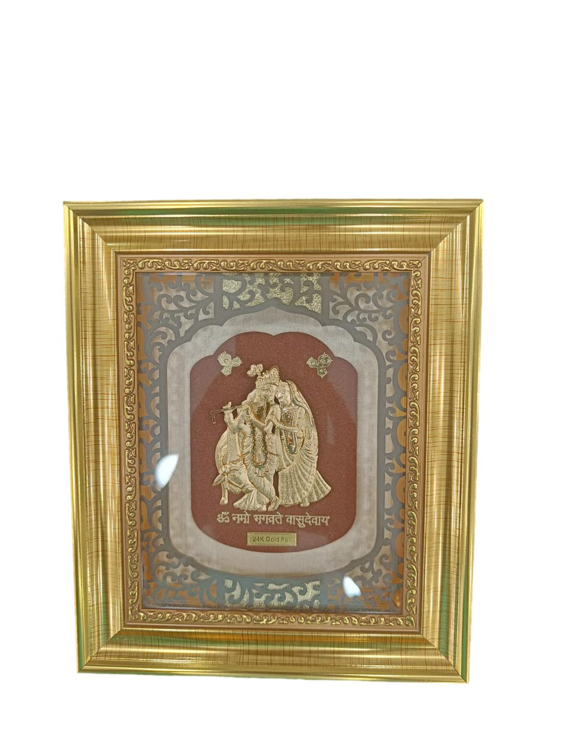 Radha Krishna 24K Gold Leaf