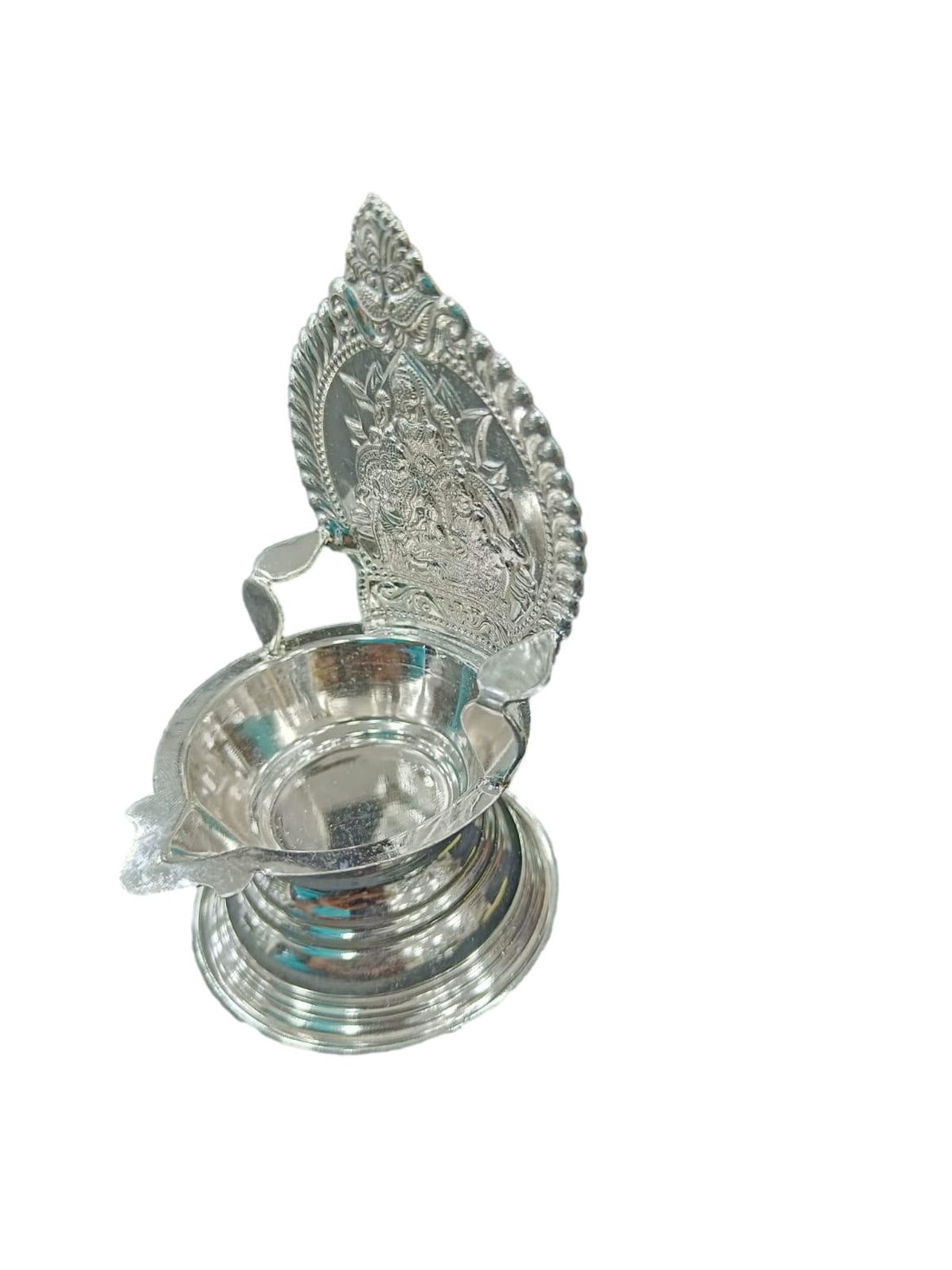 Pure Silver Kubera Lakshmi Deepam