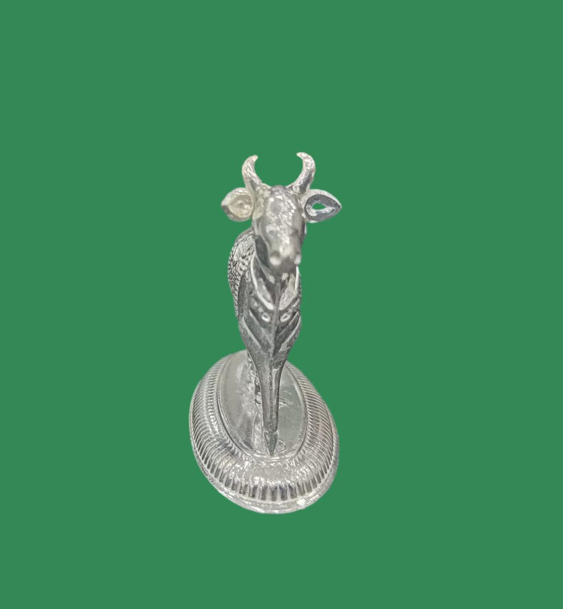 Kamdhenu Cow with Calf Pure Silver