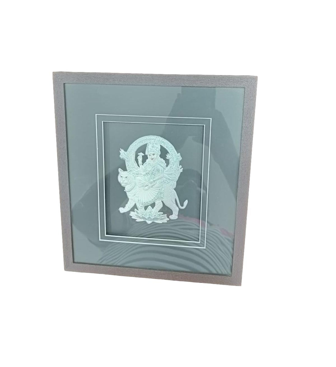 Silver LED  Sri Durga  Photo Frame